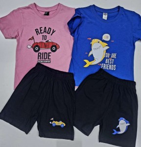 BOYS T SHIRT & SHORTS SET