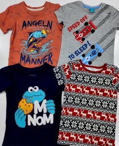BOYS T SHIRTS 4 PCS