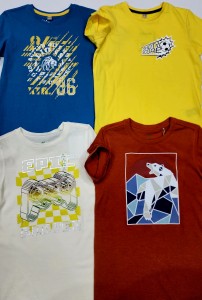 BOYS T SHIRTS 4 PCS