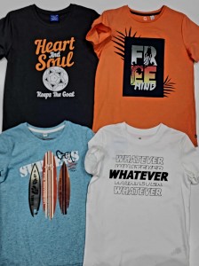 BOYS T SHIRTS 4 PCS
