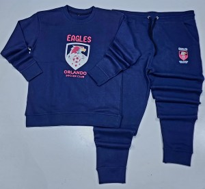 CREW NECK SWEATSHIRT & TROUSER SET