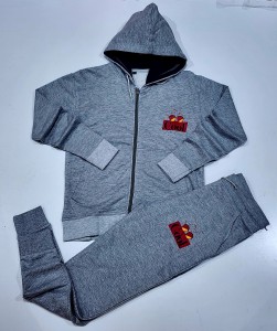 BOYS ZIP THROUGH HOODIE SET