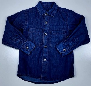 BOYS LONG SLEEVE DENIM SHIRT