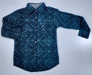 BOYS LONG SLEEVE DENIM SHIRT